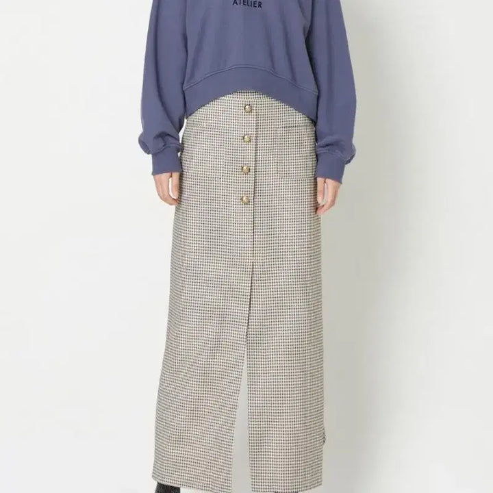[BUNJANG] Lucky Chouette Atelier Ruffle Long Skirt / 새상품)럭키슈에뜨 아뜰리에  러플 롱스커트36