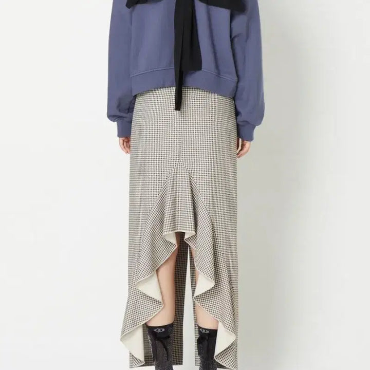 [BUNJANG] Lucky Chouette Atelier Ruffle Long Skirt / 새상품)럭키슈에뜨 아뜰리에  러플 롱스커트36