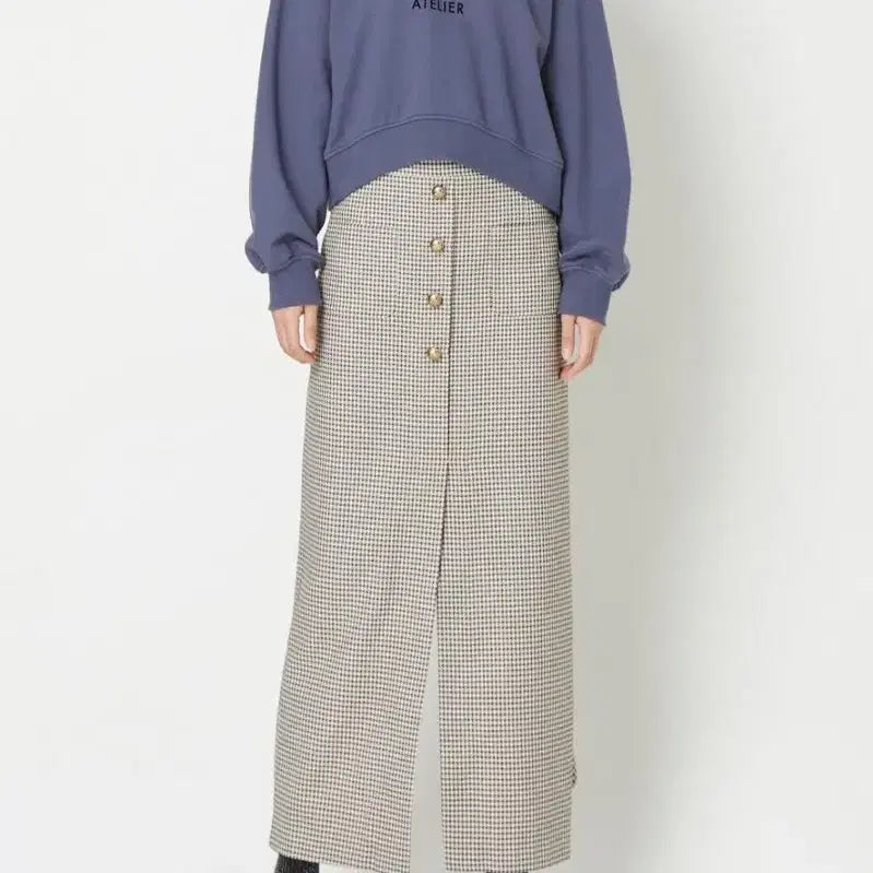 [BUNJANG] Lucky Chouette Atelier Ruffle Long Skirt / 새상품)럭키슈에뜨 아뜰리에  러플 롱스커트36