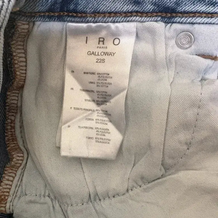 [BUNJANG] IRO Denim Jeans 24-25 Size / !마지막,가격내림!IRO 연청 데님 청바지24~25사이즈