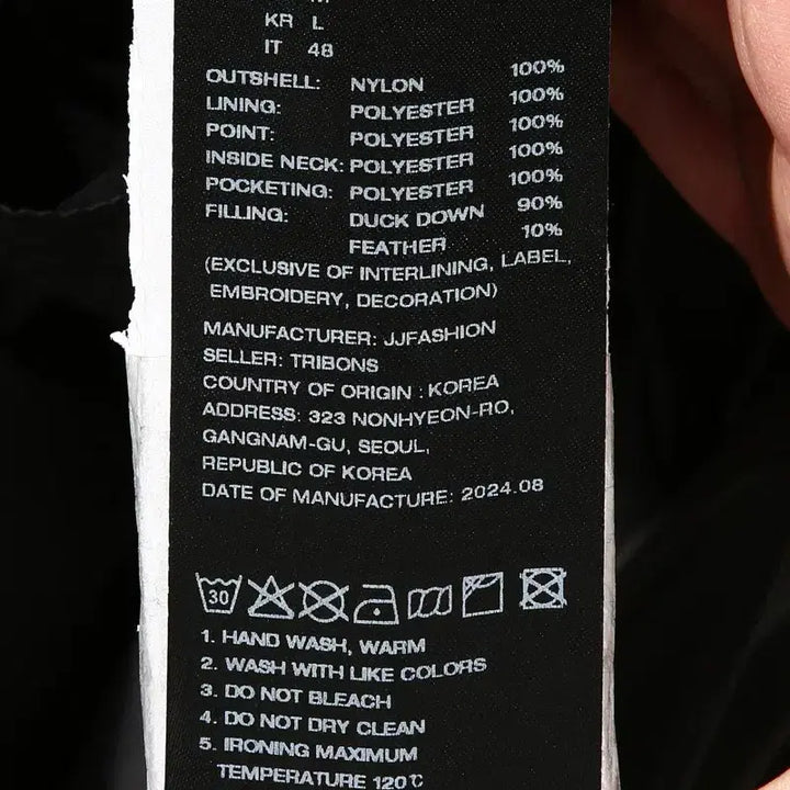 [BUNJANG] Bobcat Lightweight Padded Jacket Black L / 밥캣 경량 패딩 블랙 L