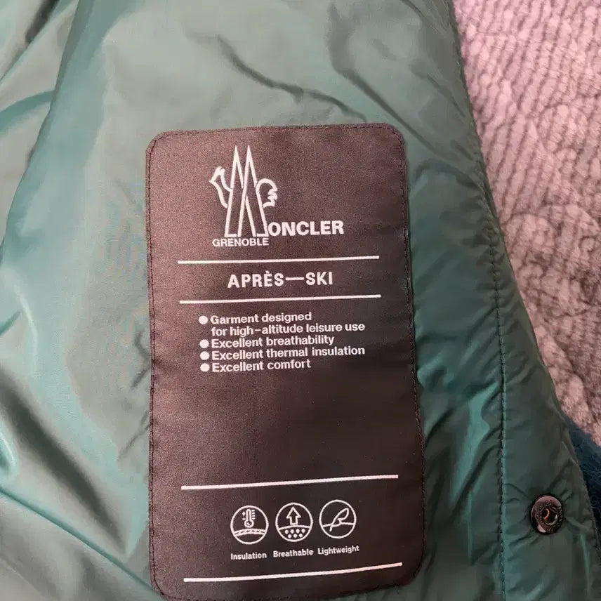[BUNJANG] Moncler Grenoble Wire Wool Padded Shirt Jacket - Green / [2] 몽클레어 그레노블 와이어 울 패딩 셔츠 자켓 그린