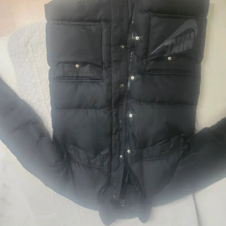 [BUNJANG] Nike Black Padded Jumper / 나이키 블랙 패딩 점퍼
