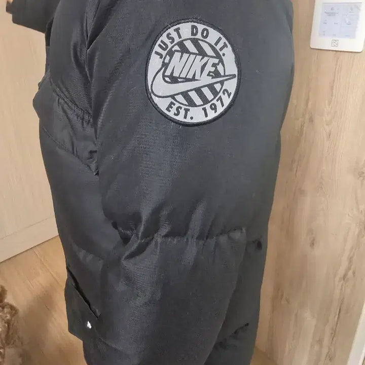 [BUNJANG] Nike Black Padded Jumper / 나이키 블랙 패딩 점퍼