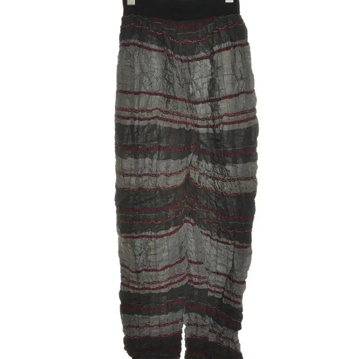 [BUNJANG] M.KYOKO Pleated Asymmetric Pants / M.KYOKO 축융 플리츠 가공 비대칭 팬츠