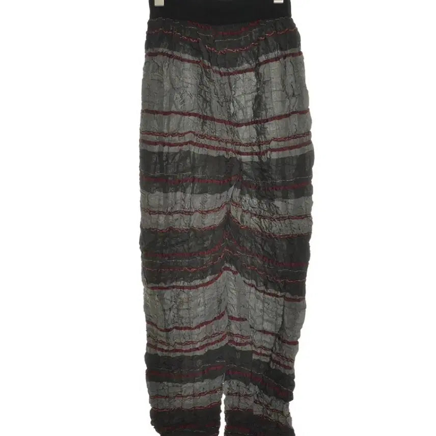 [BUNJANG] M.KYOKO Pleated Asymmetric Pants / M.KYOKO 축융 플리츠 가공 비대칭 팬츠