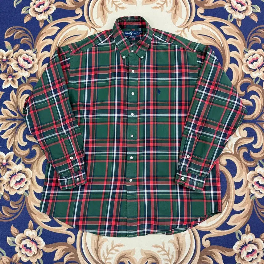 [BUNJANG] Polo Ralph Lauren Checkered Shirt (XL) / (XL)00s폴로 랄프로렌 체크 셔츠