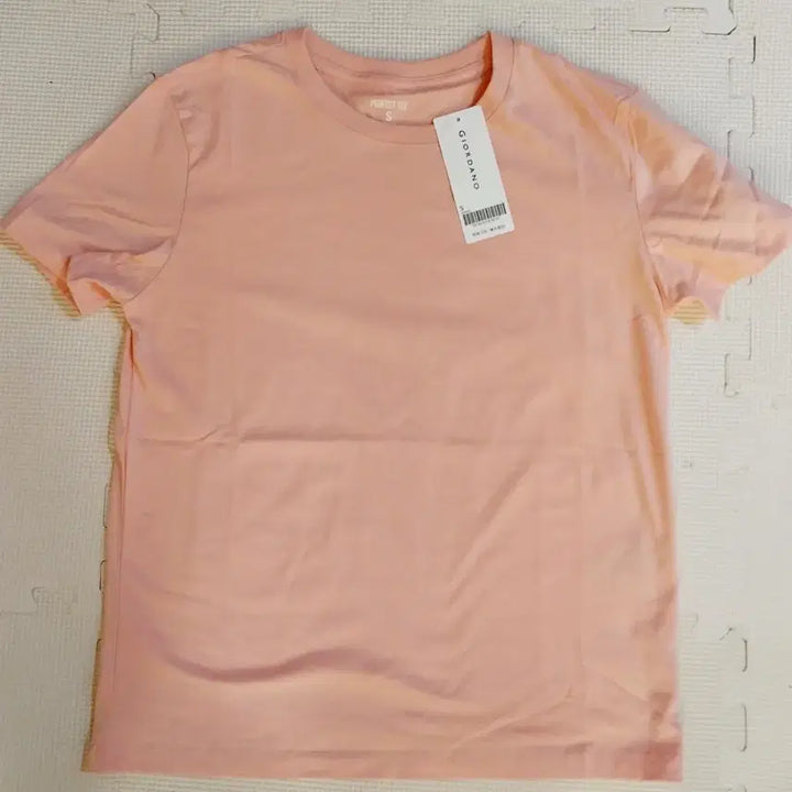 [SOLD OUT] 지오다노 여성 반팔 티셔츠 핑크 S