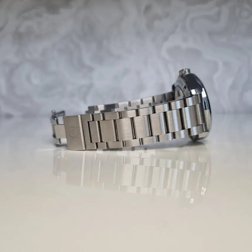 [BUNJANG] Omega Seamaster Aqua Terra White Dial 41mm Automatic Watch / 오메가 아쿠아테라 흰판 41mm 오토매틱 국내백화점