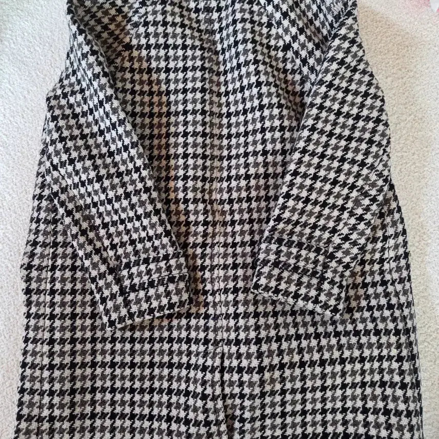 [BUNJANG] Burberry Houndstooth Kids Coat / 버버리 하운드투스 키즈코트