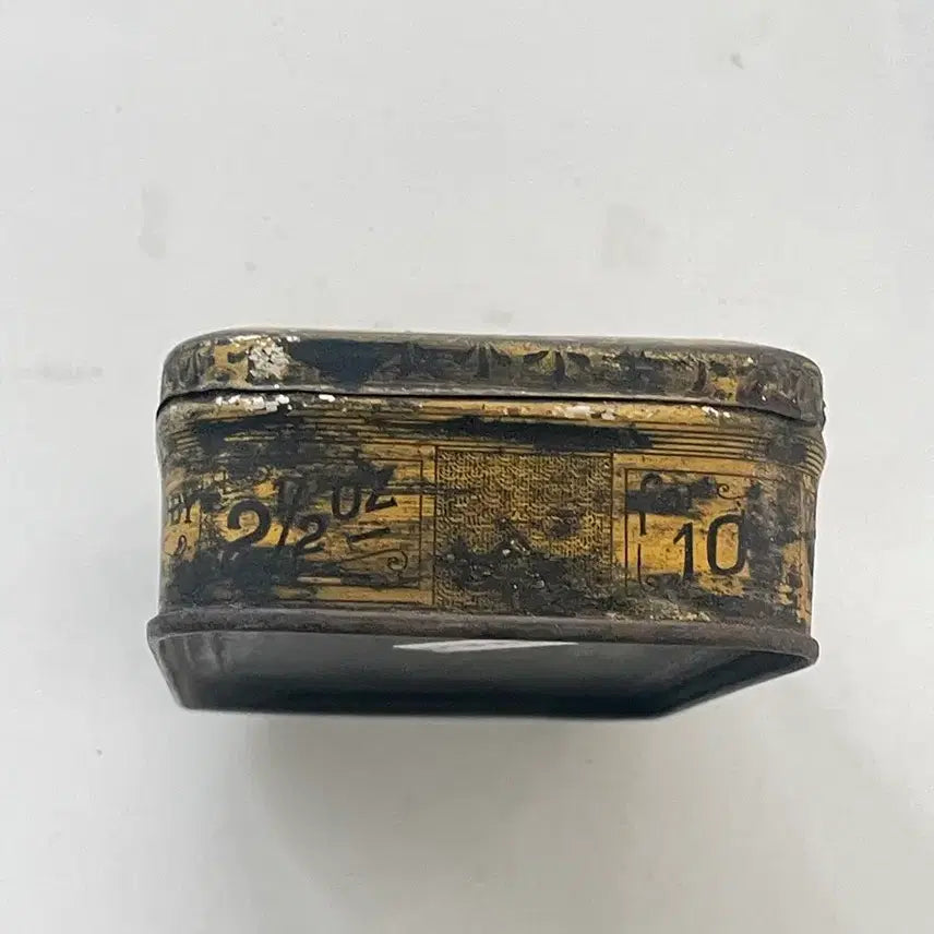 [BUNJANG] Honest Labor Vintage Cigarette Tin Case / 영국 빈티지 시가렛 옐로 틴 케이스