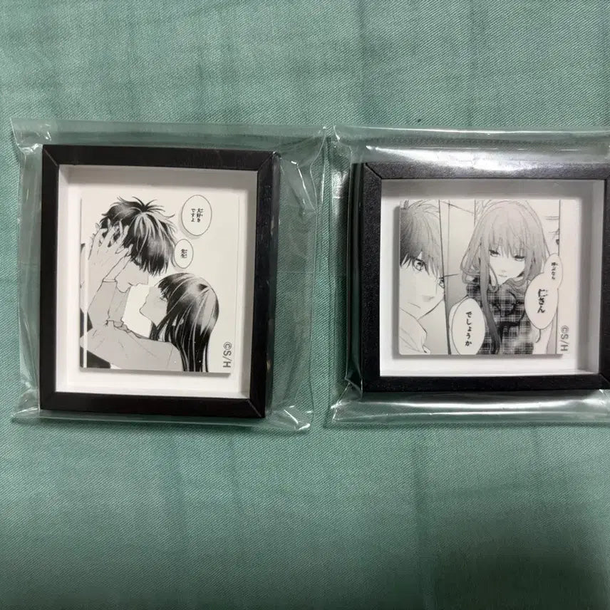 [BUNJANG] Falling High School Girl and the Pervert Teacher Illustration Magnet Bundle Set / 미개봉)추락여고생과 폐인교사 미니 일러스트 자석 2종 일괄