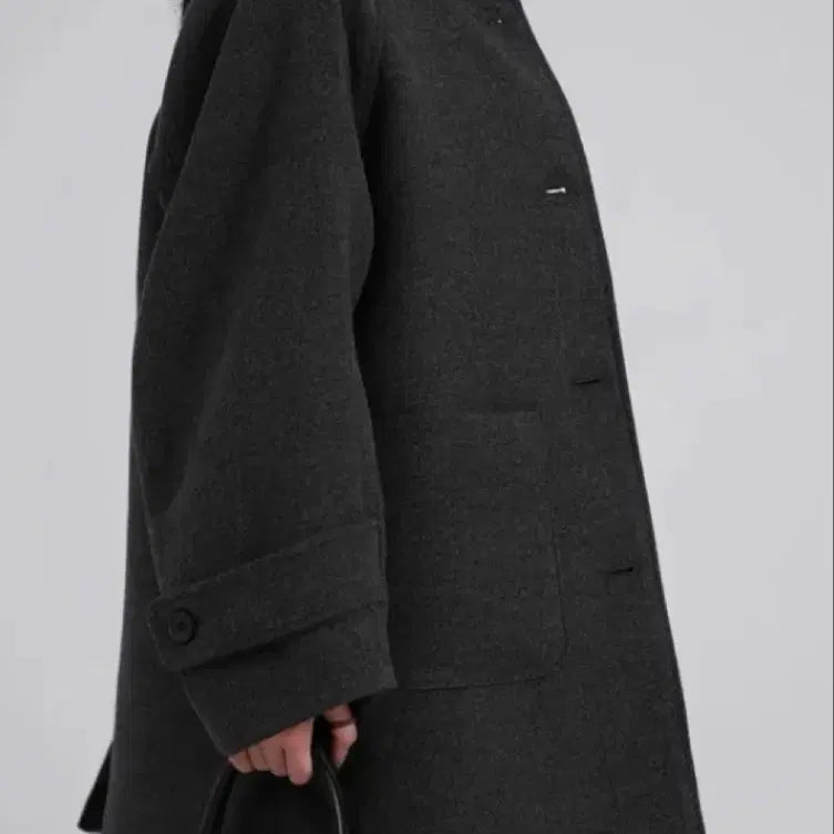 [BUNJANG] High Neck Half Coat / 하이넥 하프코트 판매합니다