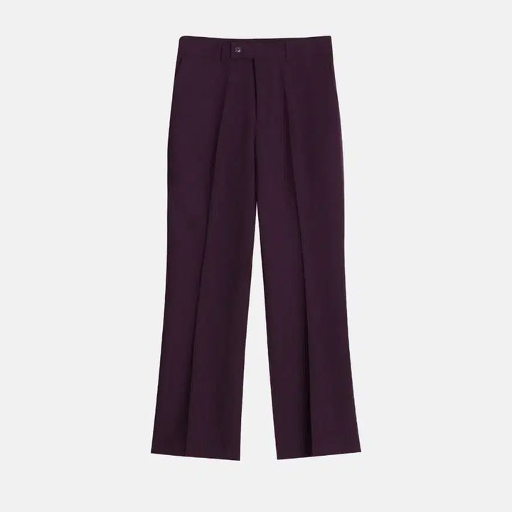 [BUNJANG] Premium Slim Fit Flare Trousers / 남자 프리미엄 플레어 롱기장 슬림핏 부츠컷 슬랙스 3컬러