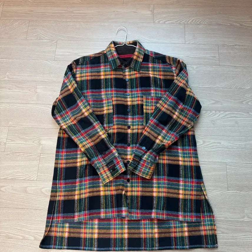 [BUNJANG] Attentionrow Flannel Shirt / 어텐션로우 플란넬