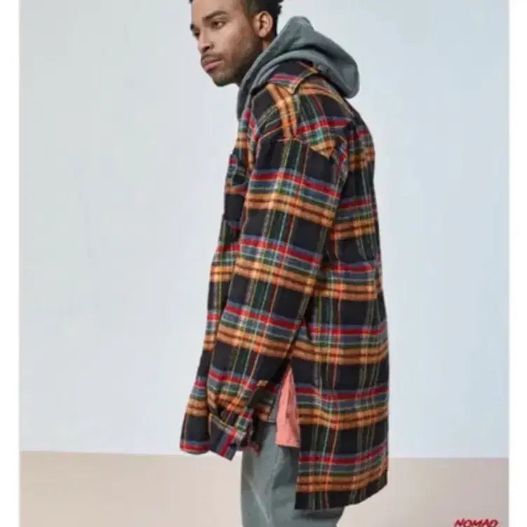 [BUNJANG] Attentionrow Flannel Shirt / 어텐션로우 플란넬