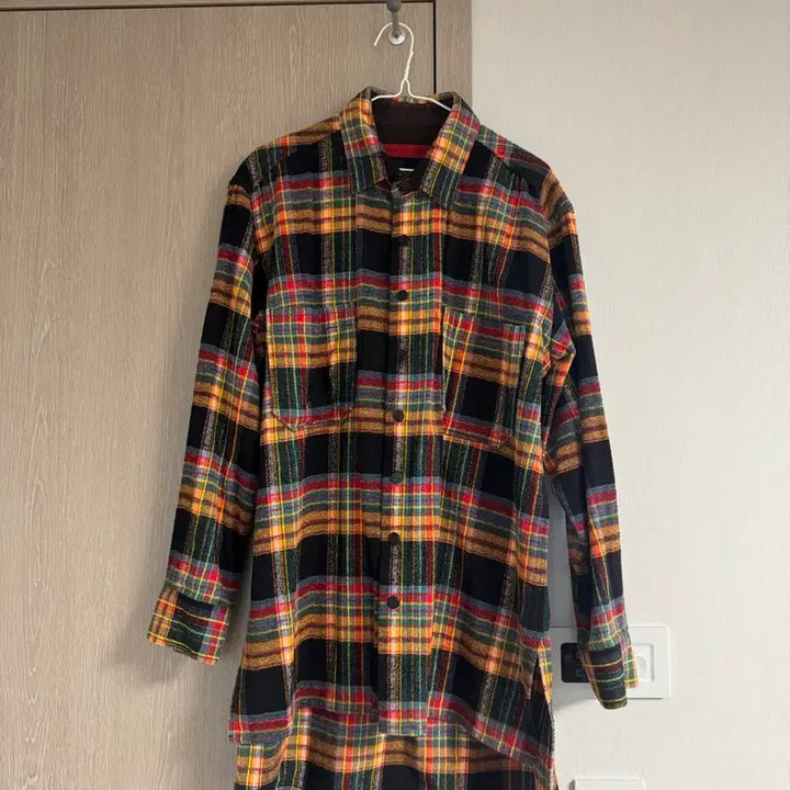 [BUNJANG] Attentionrow Flannel Shirt / 어텐션로우 플란넬