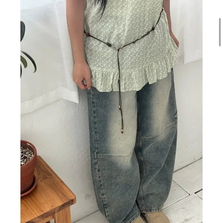 [BUNJANG] Bohemian Vintage Braided Brown Bracelet / [다른상품사면 얜 천원] 보헤미안 빈티지 매듭 브라운