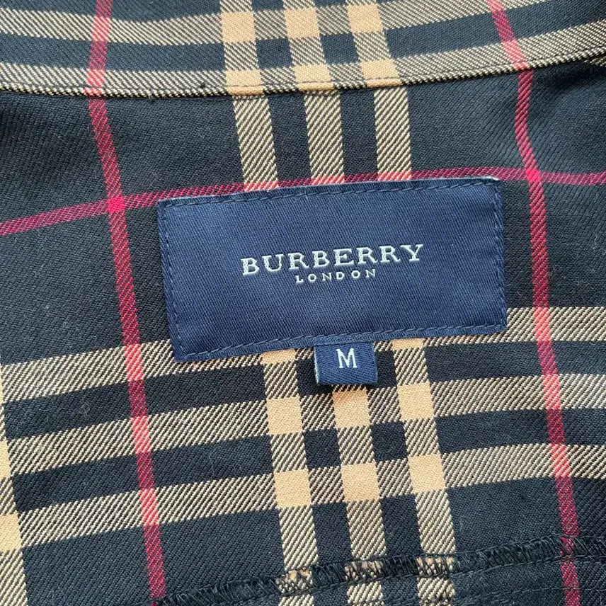 [BUNJANG] Burberry London Check Short Jacket M / 버버리 런던 체크 숏 자켓 M 정품