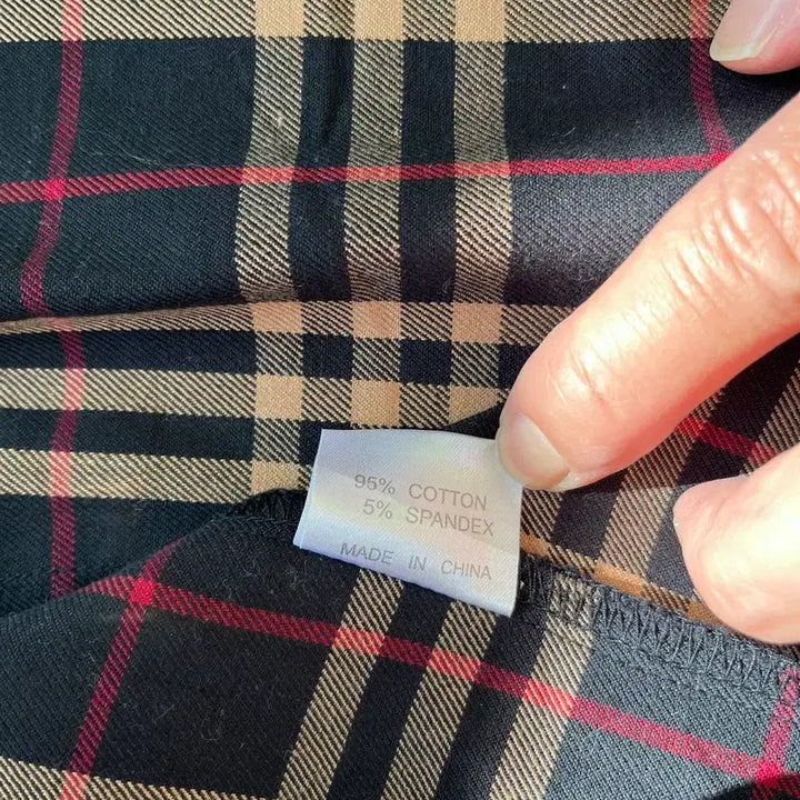 [BUNJANG] Burberry London Check Short Jacket M / 버버리 런던 체크 숏 자켓 M 정품