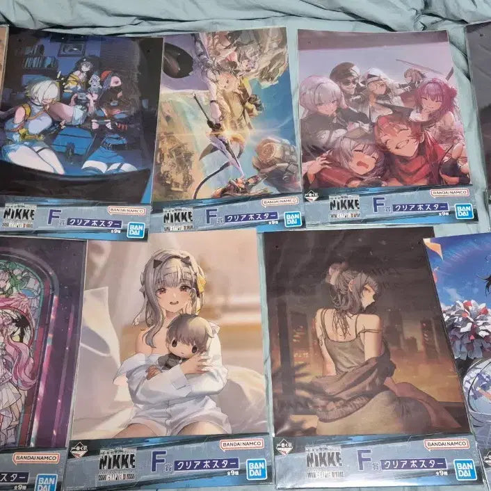 [BUNJANG] NIKKE Lottery 4th Clear Poster Bundle Set / 니케 제일복권 4탄 클리어 포스터 전종