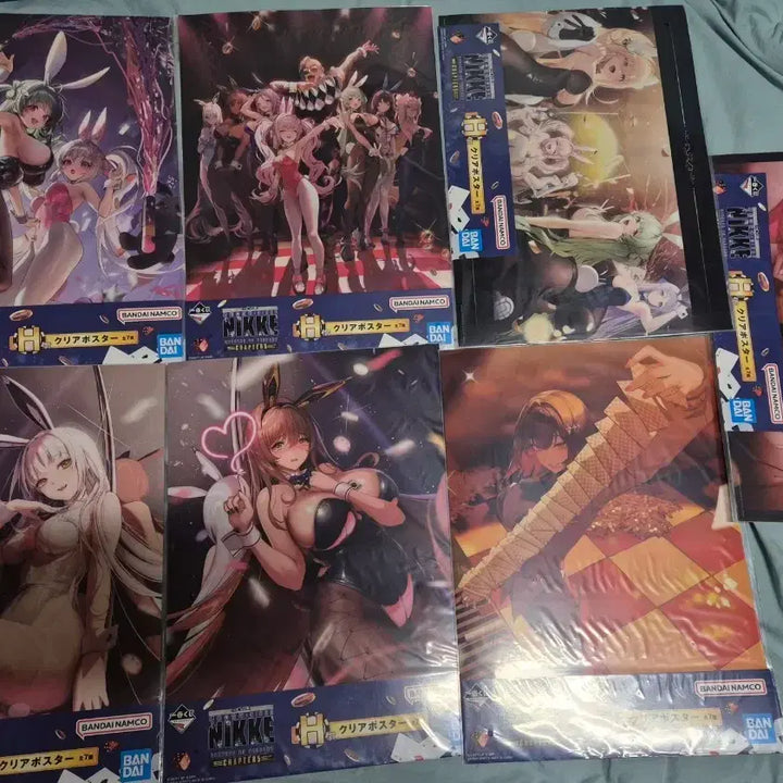 [BUNJANG] NIKKE Lottery 5th Clear Poster Bundle Set / 니케 제일복권 5탄 클리어 포스터 전종