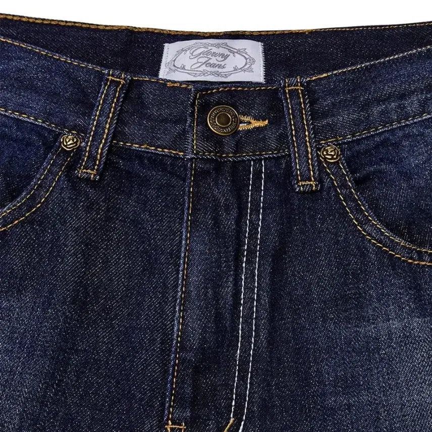 [BUNJANG] Glony 93 Mid-Rise Loose Fit Jeans / 글로니 93 MID-RISE LOOSE FIT JEANS (INDIGO)