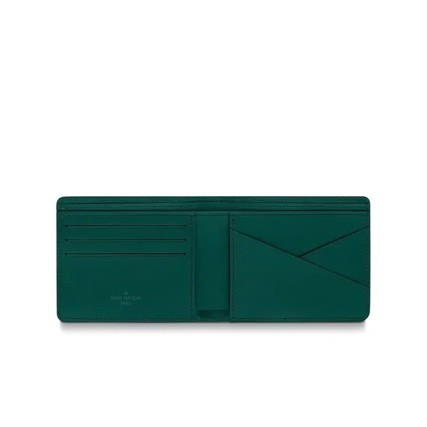 [BUNJANG] Louis Vuitton LV Multiple Wallet Green / 루이비통 LV 그린 멀티플 월릿 반지갑 M82273