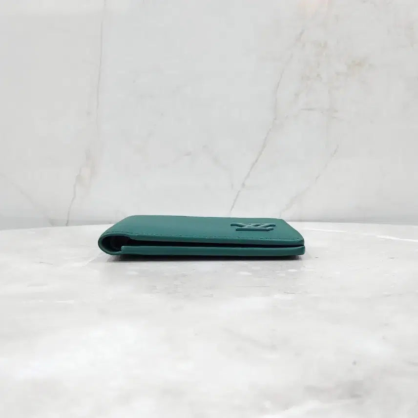 [BUNJANG] Louis Vuitton LV Multiple Wallet Green / 루이비통 LV 그린 멀티플 월릿 반지갑 M82273