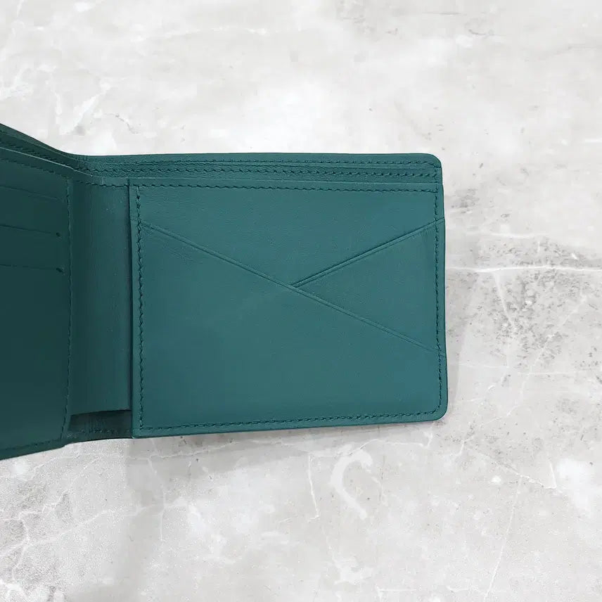 [BUNJANG] Louis Vuitton LV Multiple Wallet Green / 루이비통 LV 그린 멀티플 월릿 반지갑 M82273