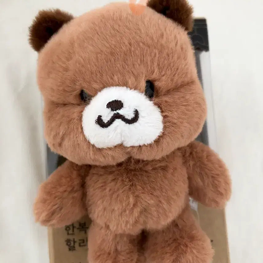 [BUNJANG] Hollys Coffee Bear Keyring / 할리스커피 곰 키링(한복, 갓 등 제외)