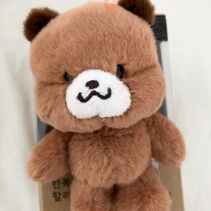 [BUNJANG] Hollys Coffee Bear Keyring / 할리스커피 곰 키링(한복, 갓 등 제외)