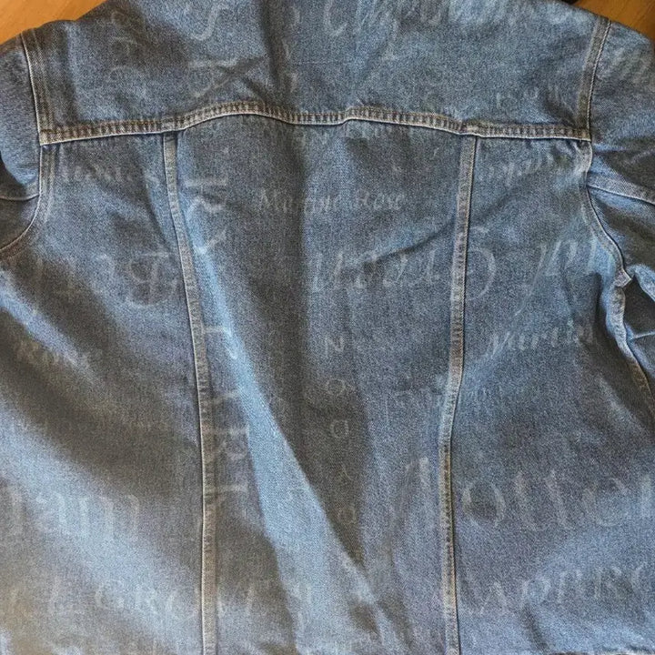 [BUNJANG] Martin Rose 23SS Denim Jacket / 마틴로즈 프린팅 데님자켓 23SS (M)