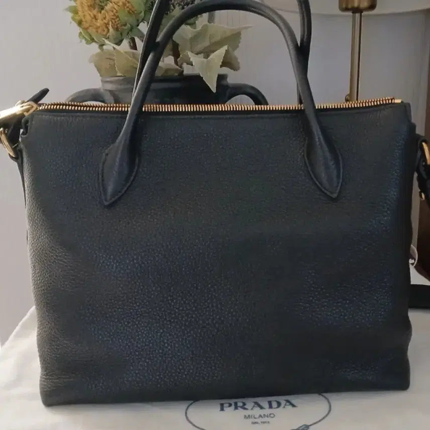 [BUNJANG] Prada Vitello Daino Tote Shoulder Bag 1BA157 / 프라다토트숄더백1ba157