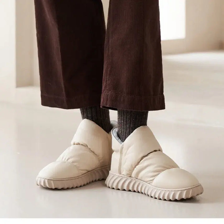 [BUNJANG] Ponarina Ivory Short Boots (Size 230) / 포나리나 숏부츠,아이보리230