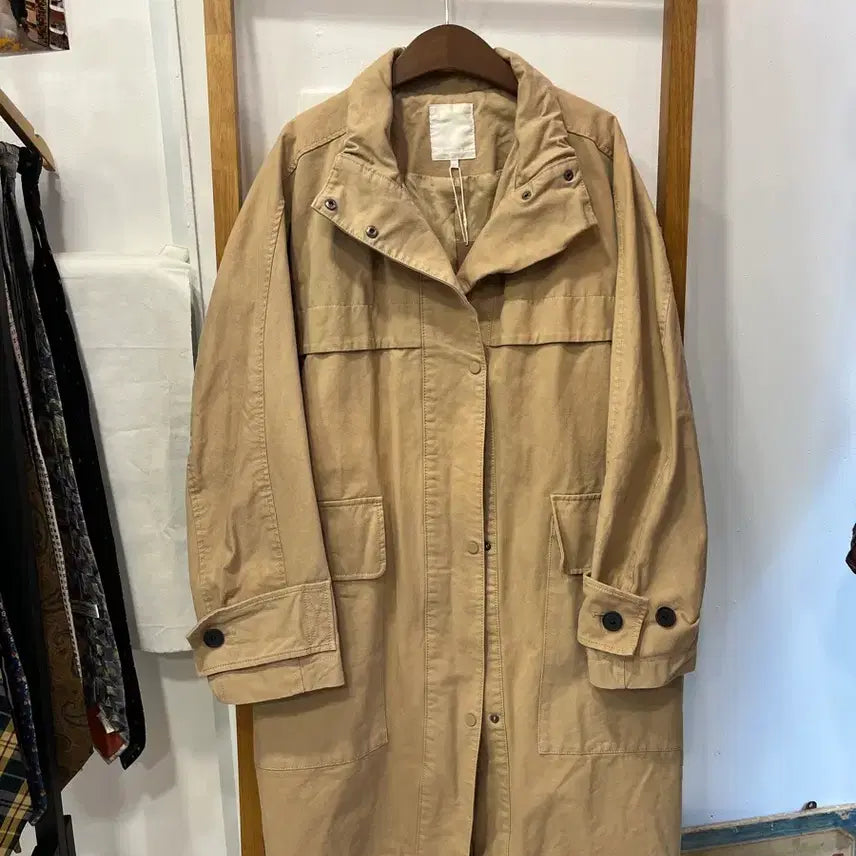 [BUNJANG] Bonie Alex Safari Jacket Beige / 보니알렉스 사파리 자켓 베이지