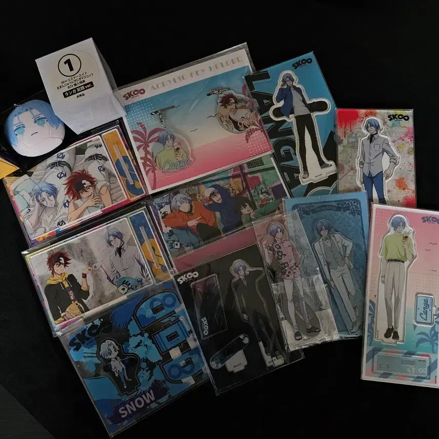 [BUNJANG] SK8 Hasegawa Ranga Acrylic & Goods Bundle Set / SK8 에케에 에스케이에이트 하세가와 란가 아크릴 지류 만쥬 등 일괄
