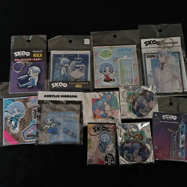 [BUNJANG] SK8 Hasegawa Ranga Acrylic & Goods Bundle Set / SK8 에케에 에스케이에이트 하세가와 란가 아크릴 지류 만쥬 등 일괄
