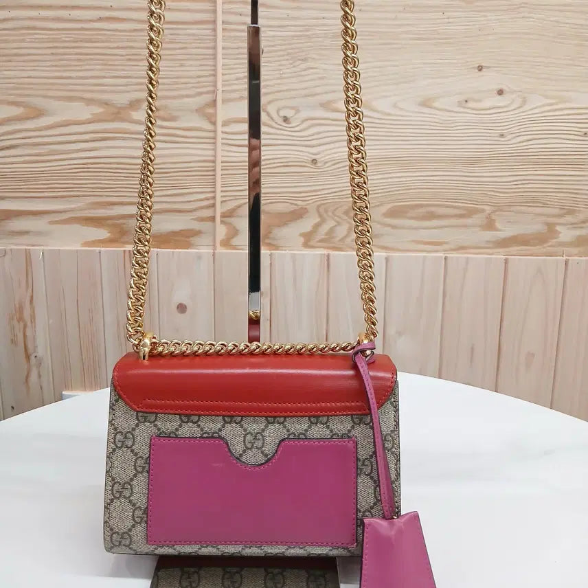 [BUNJANG] Gucci Padlock GG Supreme Shoulder Bag / 구찌 패들락 GG수프림 숄더백