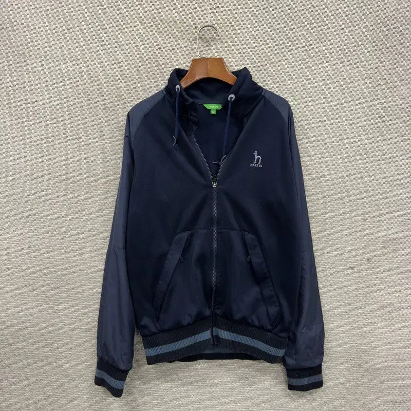 [BUNJANG] Hazzys Side Logo Jersey Zip-up / 헤지스 사이드로고 져지 집업 100 M11166