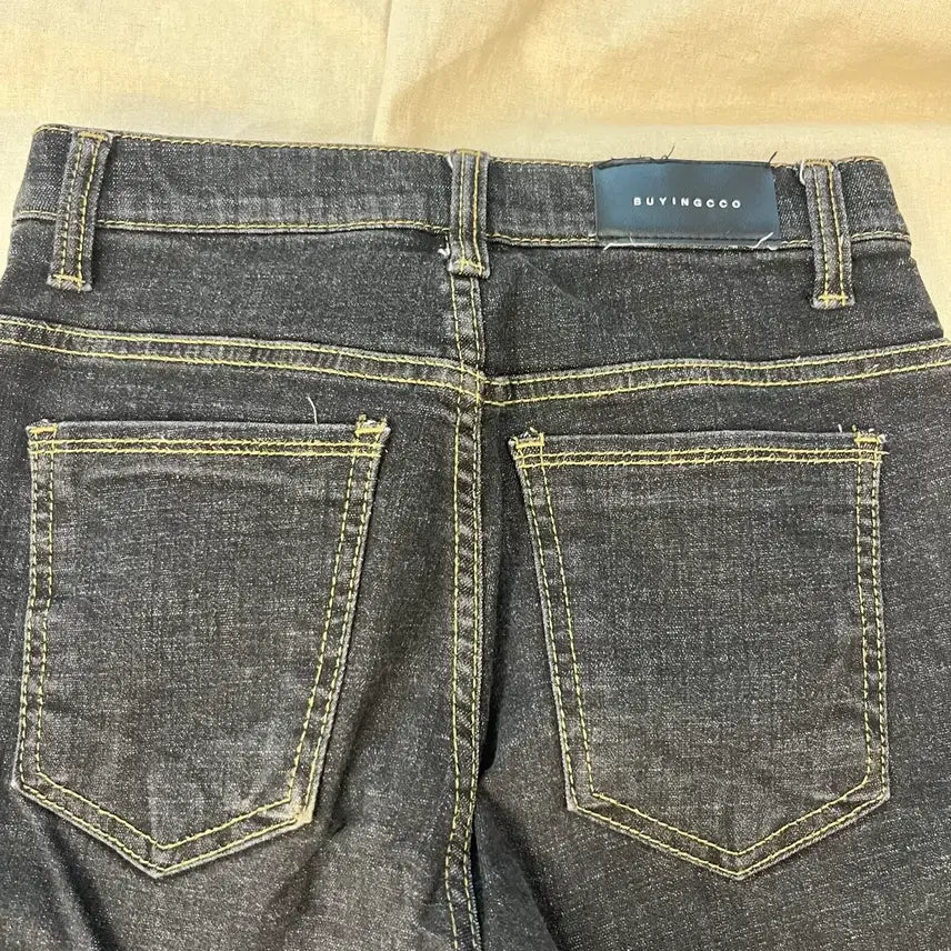 [BUNJANG] Unbranded Denim Jeans Set (26 inch) / (2벌세트) 좁은 일자핏 데님 2종 26인치