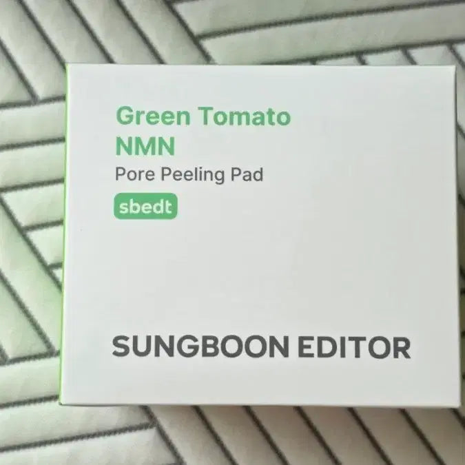 [BUNJANG] Sungboon Editor Green Tomato Pore Peeling Pad / 성분에디터 그린토마토 포어 필링 패드 새상품