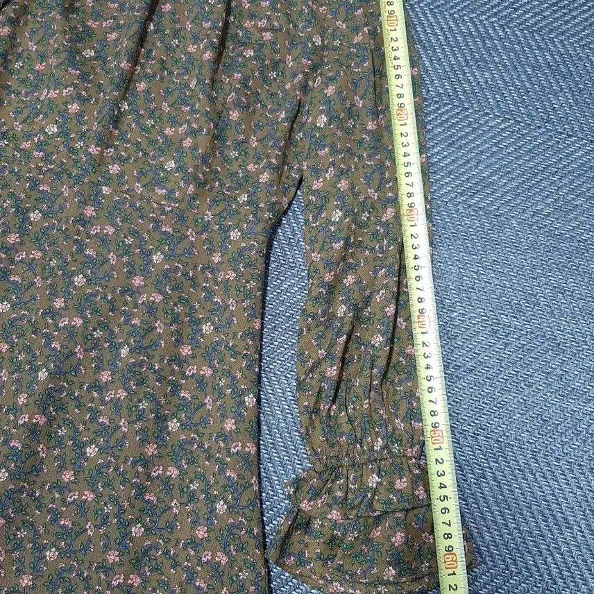 [BUNJANG] Plastic Island Floral Pattern Midi Dress / 플라스틱 아일랜드 플라워 패턴 미디 원피스