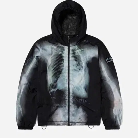 [BUNJANG] PUMA x ARIES Skeleton Windbreaker Set / [XL] PUMA x ARIES 스켈레톤 바람막이 팬츠 셋업