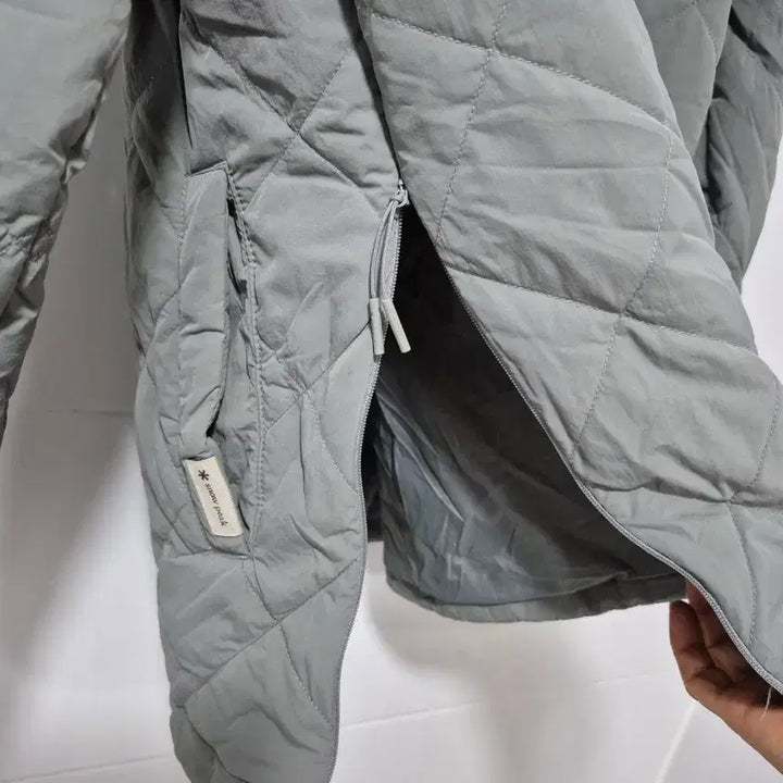 [BUNJANG] Snowpeak Quilted Jacket Gray 100 / 스노우피크 퀼팅 자켓 그레이100ㅈ