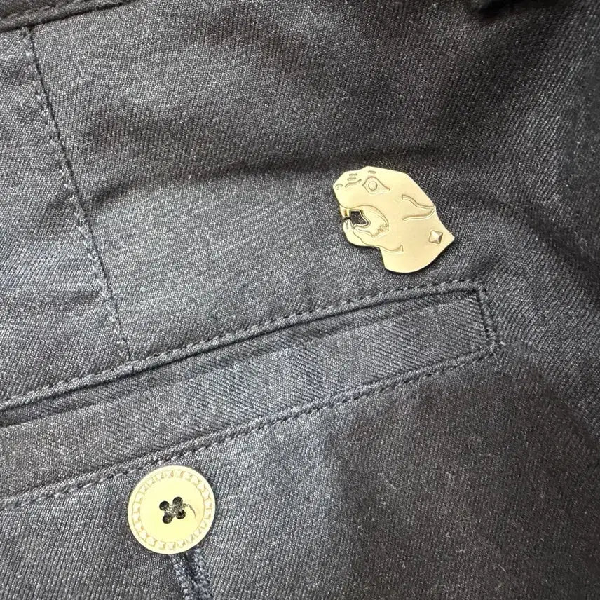 [BUNJANG] Valentino Black Men's Pants / 발렌티노 블랙 남성 바지