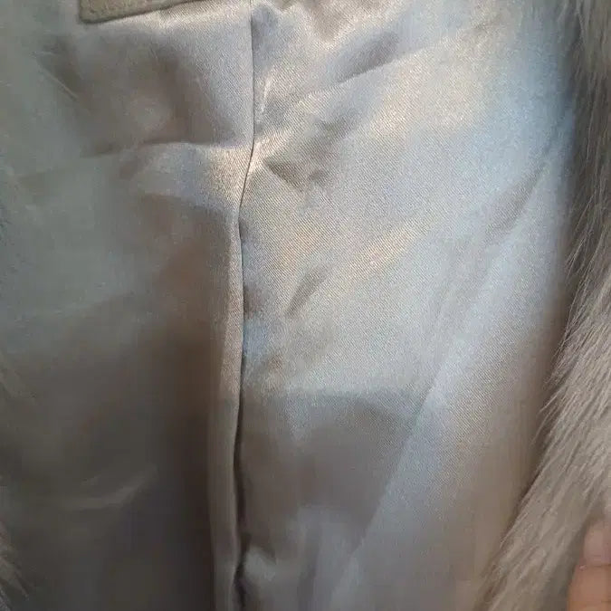 [BUNJANG] Hong Kong Short Jacket - 55 Size - Faux Fur / (새) 홍콩 숏 자켓 55 반가슴 50 길이 50 플스킨