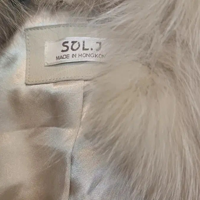 [BUNJANG] Hong Kong Short Jacket - 55 Size - Faux Fur / (새) 홍콩 숏 자켓 55 반가슴 50 길이 50 플스킨