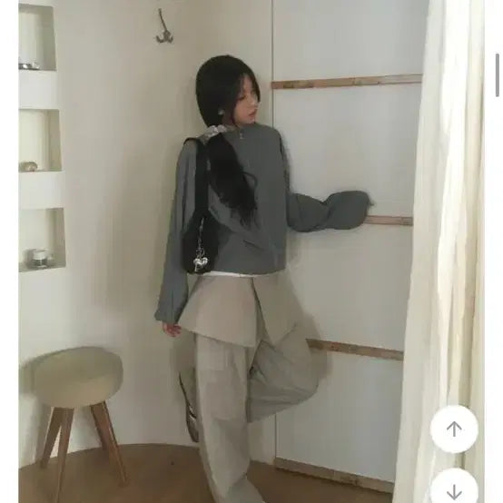 [BUNJANG] From Beginning Layered Wide Cargo Pants / 프롬비기닝 레이어드스커트팬츠 바온 와이드팬츠 카고팬츠 에프터먼데이