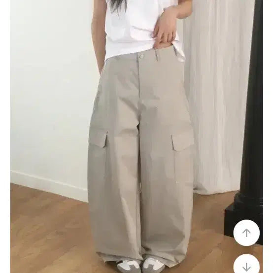 [BUNJANG] From Beginning Layered Wide Cargo Pants / 프롬비기닝 레이어드스커트팬츠 바온 와이드팬츠 카고팬츠 에프터먼데이